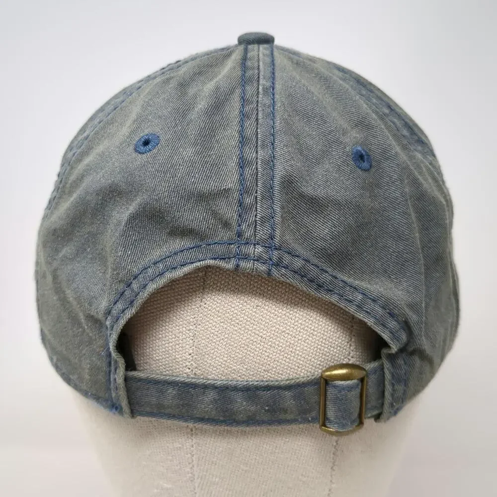 American Dry Goods Baseball Cap Blue One Size Steamboat Colorado Mountain Hat